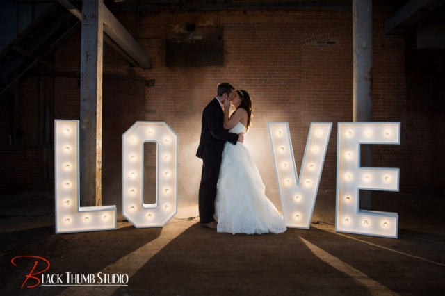 Love in Marquee Letters
